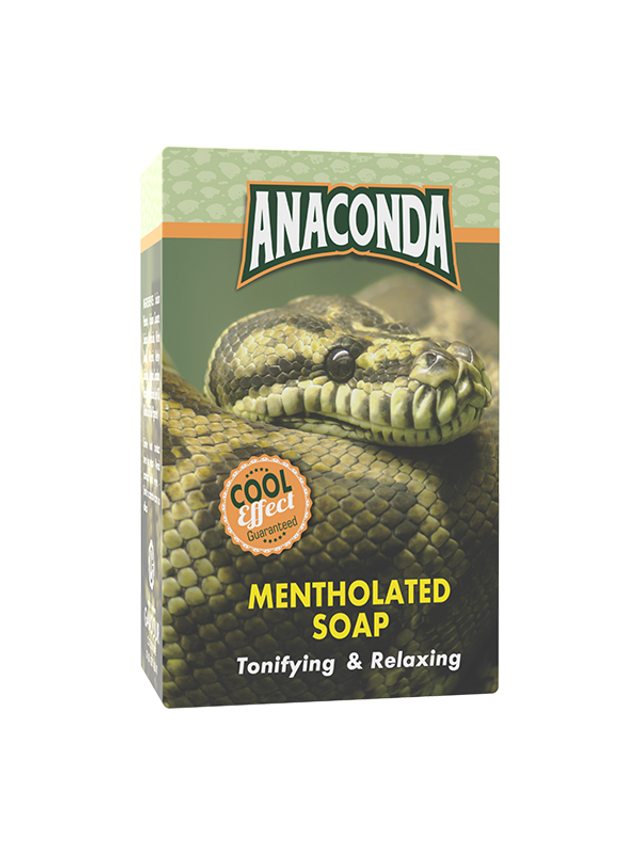 Anaconda Mentholated Soap 190 G \ 6.7 Oz African Formula