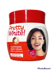 Pretty White #083 Lightening BODY JAR CREAM 10.1oz / 300ml