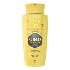 Vitamin White Multi Vitamin Repairing Body Lotion ( Gold ) 450 Ml Vitamin White