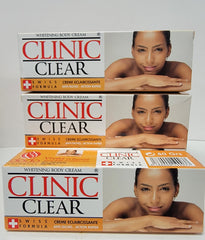 Clinic Clear Body Tube Cream 1.76 oz / 50 g (3 PACK)