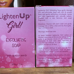 Omic LightenUp Girl! Exfoliating Soap - 200g / 7 Oz Lighten Up