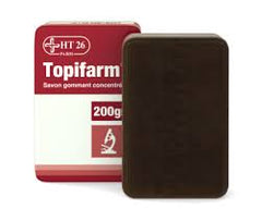 HT26 Topifarm Lightening Scrubbing 2% Soap(Red) 7 oz / 200 g