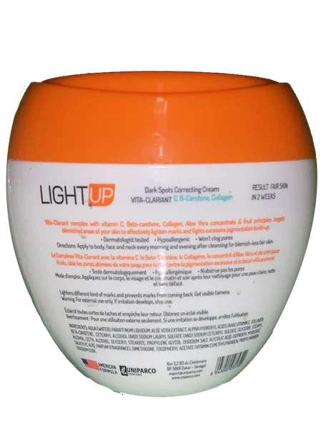 LightUp Dark Spots Correcting Cream 200ml Light up