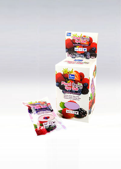 YOKO-565 Mixed Berry SPA Salt (6 pcs/50gr pack) 10 oz / 300Gr YOKO