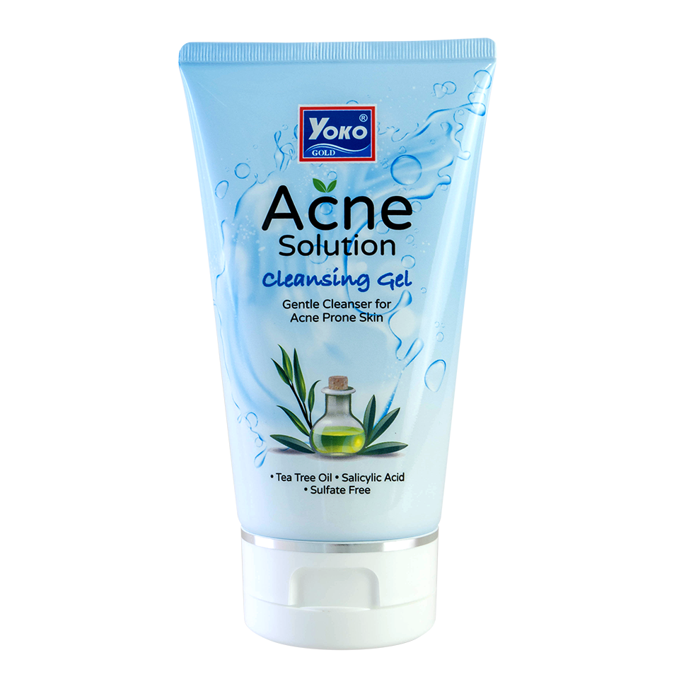 YOKO-663 Acne Solution Cleansing Gel (3pcs/ Minimum order) 3.33 oz / 100 ml YOKO