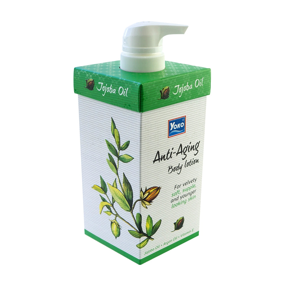YOKO-664 Anti-Aging Body Lotion w/Jojoba Oil 13.3oz / 400ml YOKO