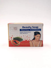 H20 Natural Papaya Whitening Soap 7.5 oz / 225 g H20
