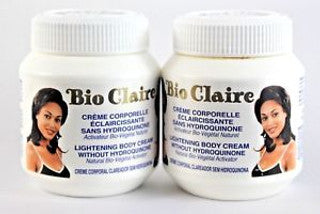 Bio Claire Lightening Body Jar Cream without Hydroquinine 4.4 oz Small jar X1 Bio Claire