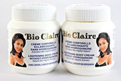 Bio Claire Lightening Body Jar Cream without Hydroquinine 4.4 oz Small jar X1 Bio Claire
