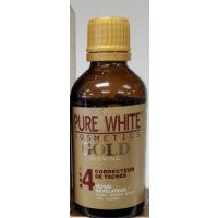 Pure White GOLD Dark Spots Corrector Fade Serum 1.76oz / 50ml Pure white
