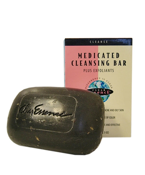 Clear Essence Platinum Medicated Cleansing Bar Plus Exfollants Soap 4.7 oz Clear Essance