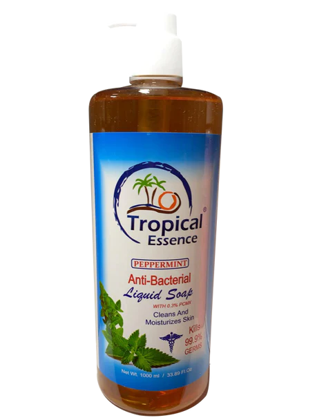 Tropical Essence Peppermint Anti-Bacterial Liquid Soap 1000ml TROPICAL ESSENCE