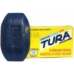 Tura Germicidal Medicated Soap (Blue) 2.50 oz / 75 g TURA