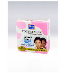 YOKO-486 Yogurt Milk Whitening Cream (Jar+Box) 0.13 oz / 4gr YOKO